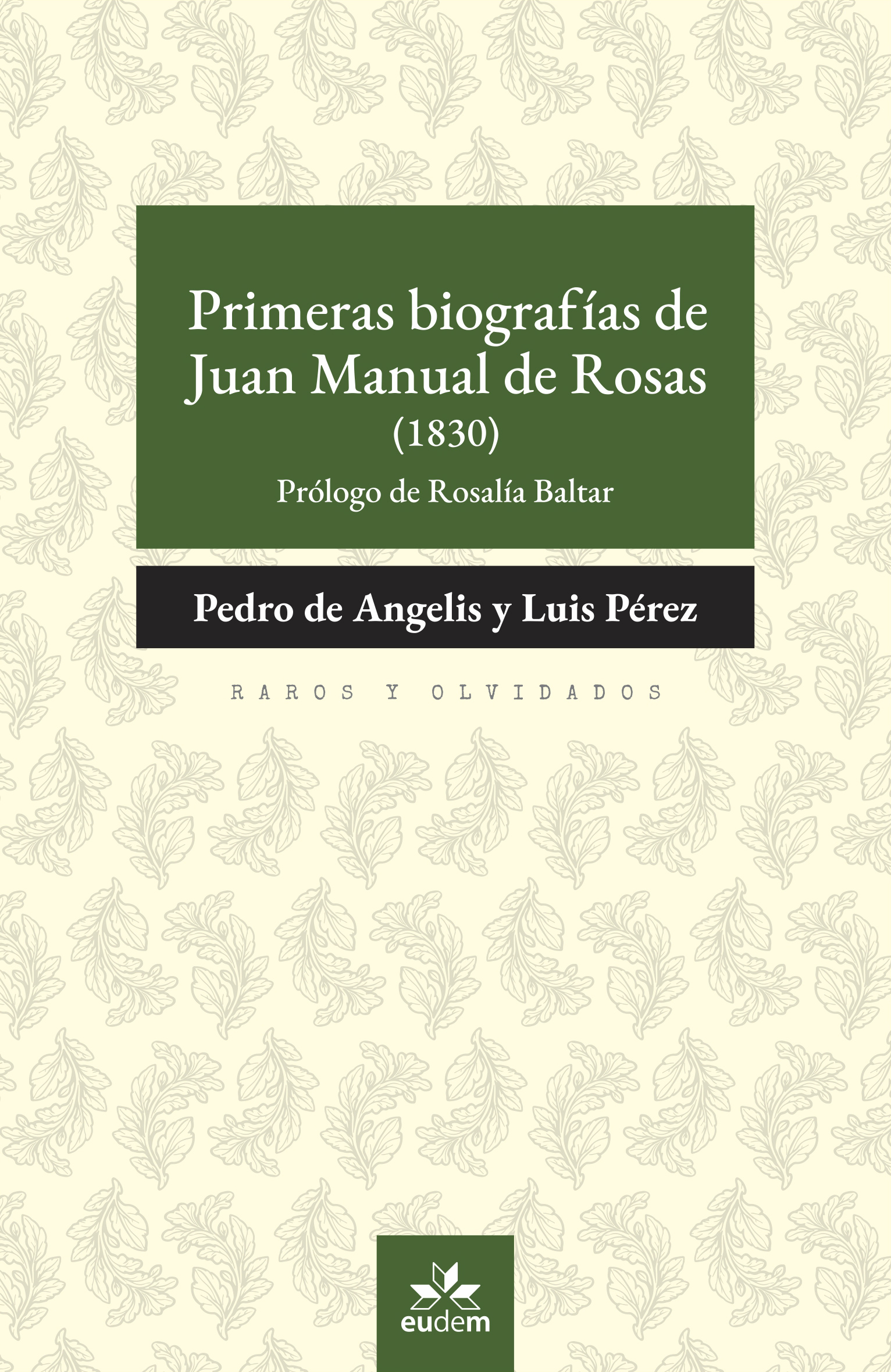 Portada del libro